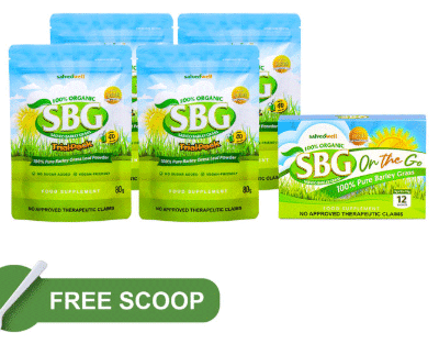 SBG Powder in Trial Pack | 80 grams 4 Pc | SBG Powder On The Go | 12 Sachets