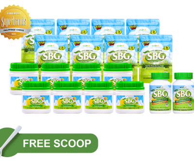 SBG Powder in Jar | 240 grams	-8 Pcs | SBG Powder in Trial Pack | 80 grams- 8 Pcs | SBG Capsules | 500mg | 120s-2 Pcs